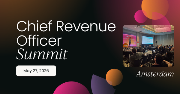 Chief Revenue Officer Summit Amsterdam, May 2026 | OnDemand