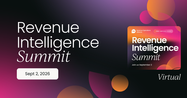 Revenue Intelligence Summit, September 2026 | OnDemand