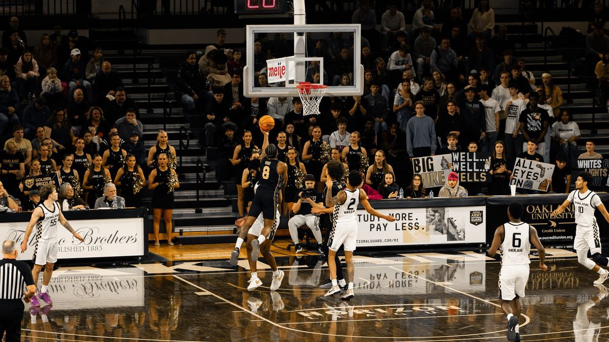 Short-Handed Norse Hang Tough Early Before Oakland Takes Control Winning 76-65