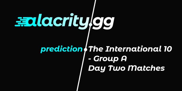 The International 10 - Group A Day Two Matches