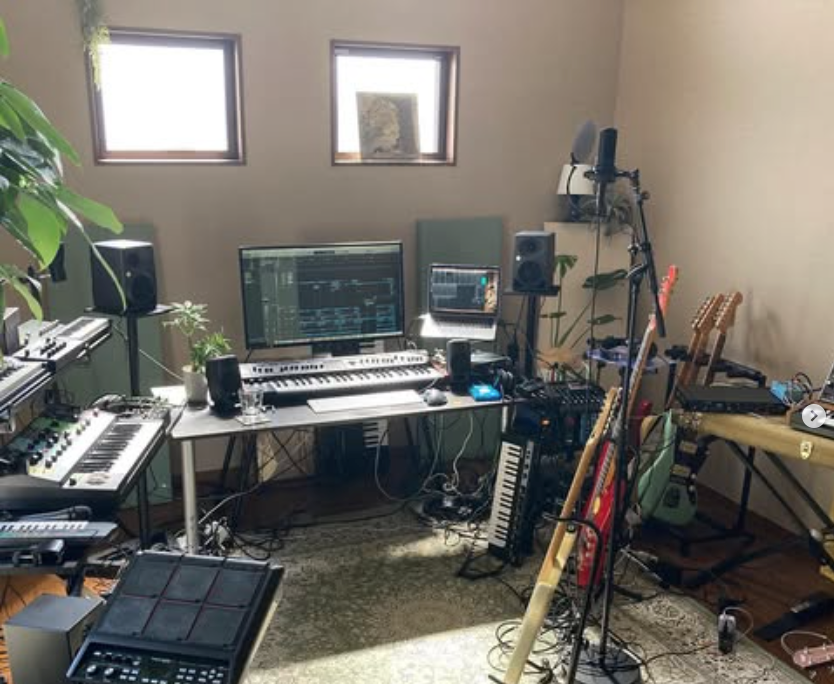 ちょっと前の、僕のスタジオ