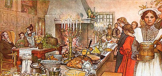 If you think the spirit of Christmas is lost, check in the kitchen