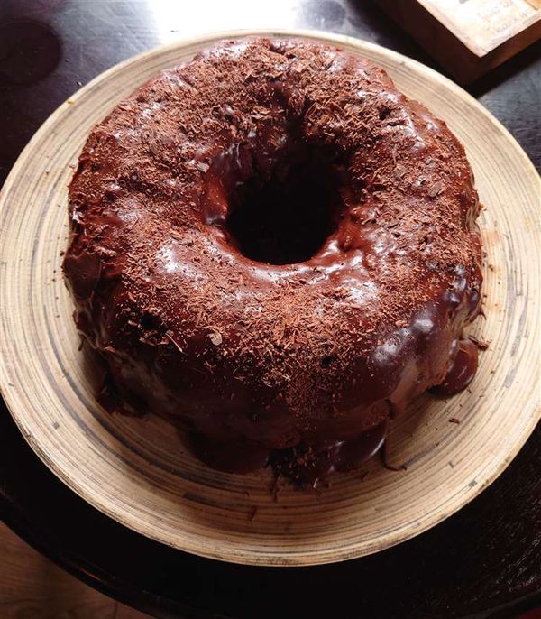 Mocha and Chocolate Date Bundt