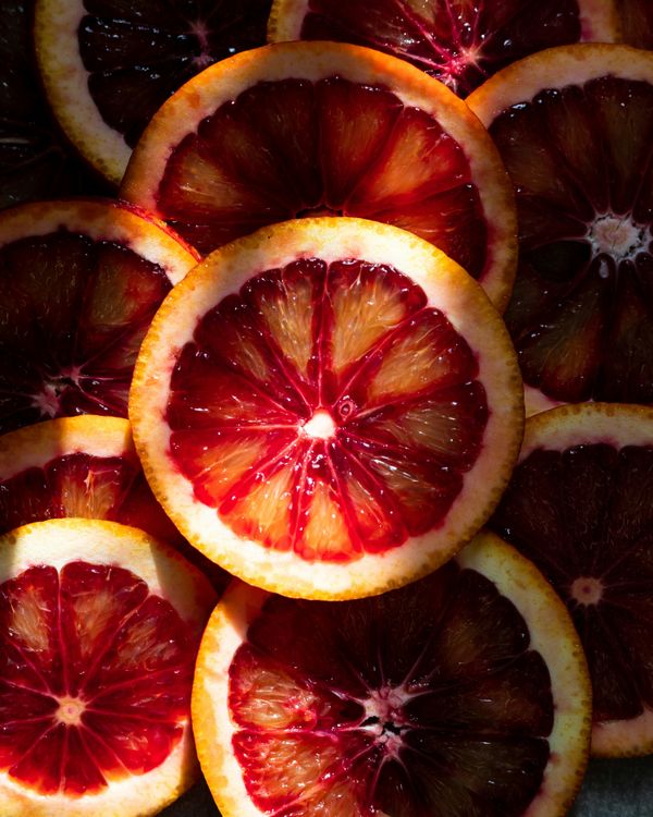 Thank goodness for blood oranges (because these grey skies are doing my head in)