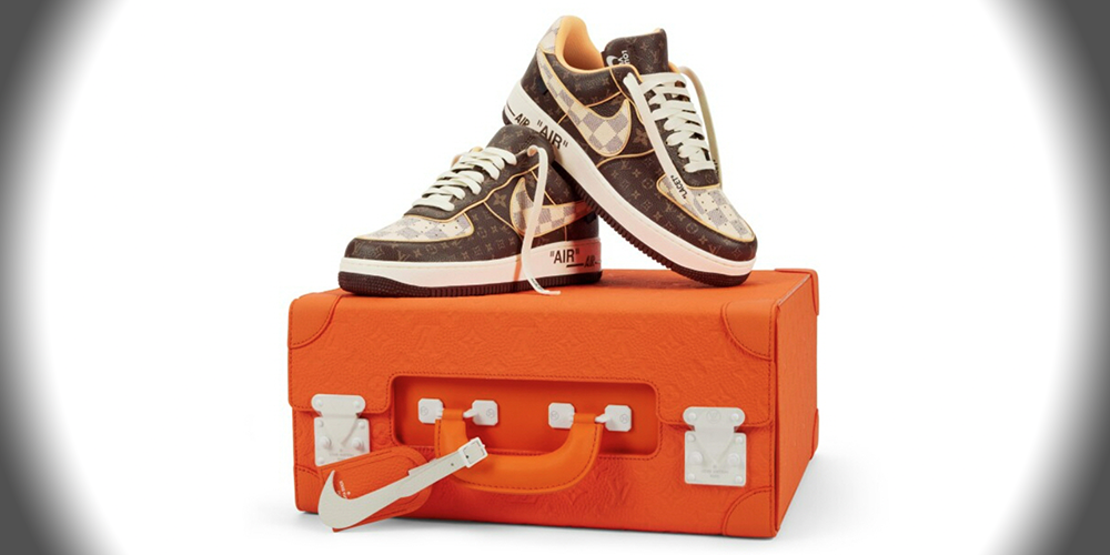 Virgil Abloh's posthumous work 'LV x Nike Air Force 1 Monogram' is in metaZ