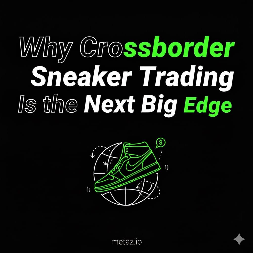 Why Crossborder Sneaker Trading Is the Next Big Edge