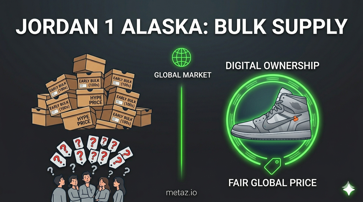 The V.A.A. Air Jordan 1 "Alaska" and the Problem with Opaque Hype