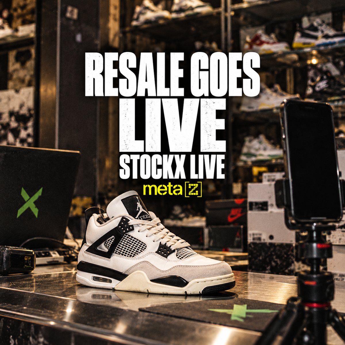 StockX Live and What It Means for Resale Transparency — METAZ streetwear editorial cover.