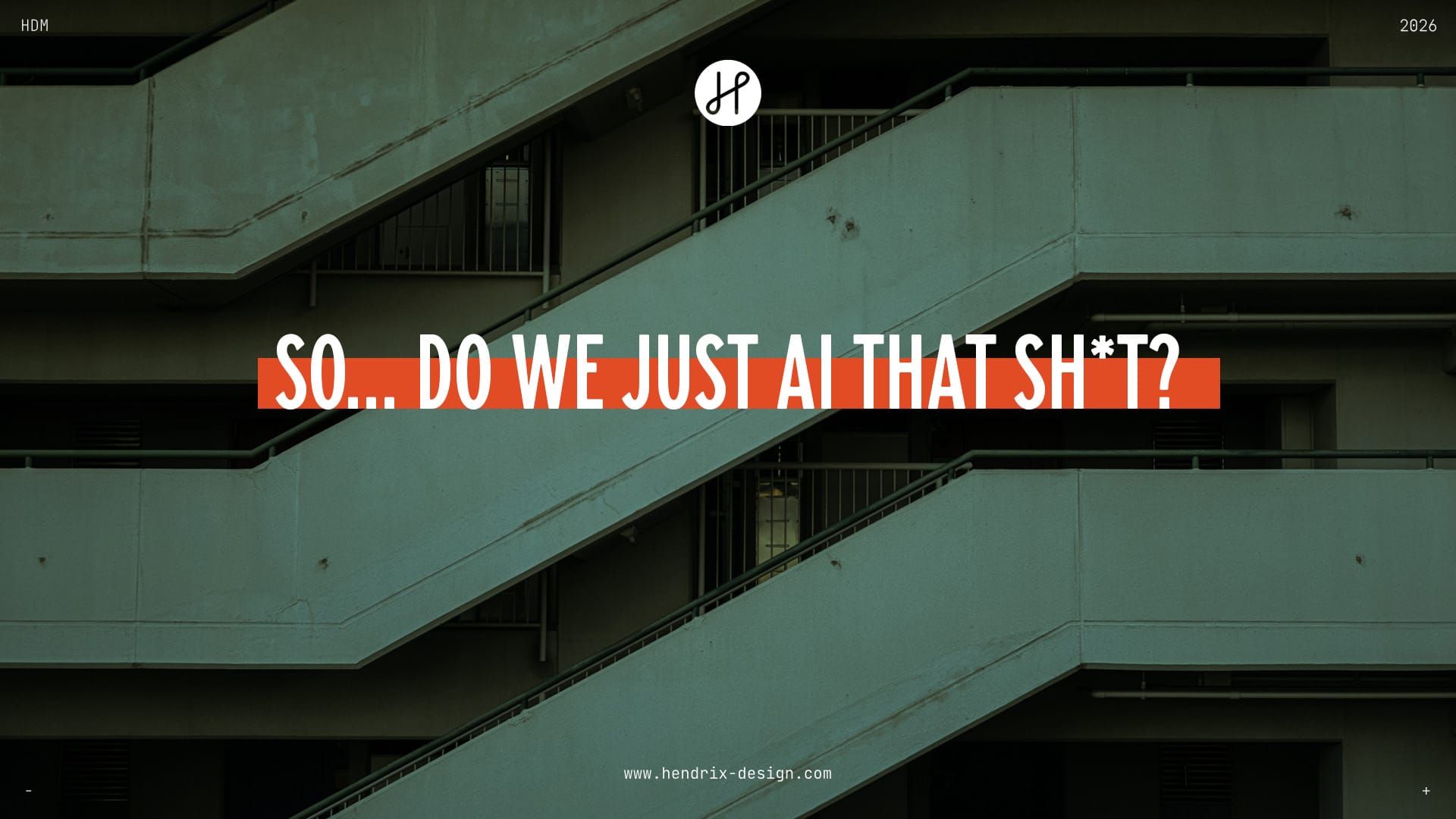 So… Do We Just AI That Sh*t?