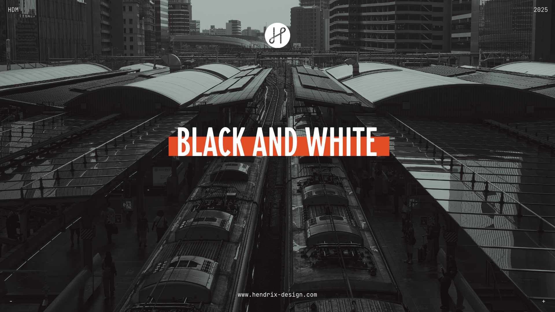 Black and White