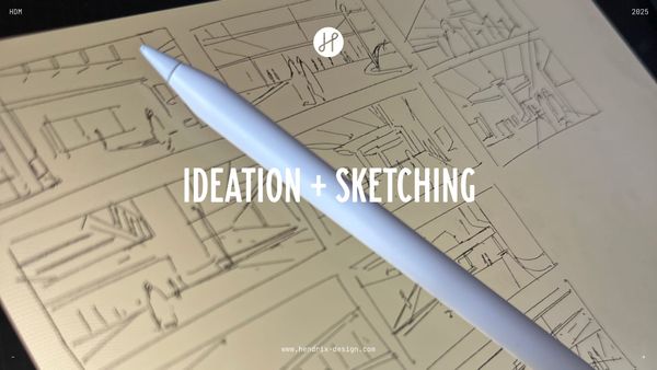 Ideation and sketching