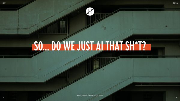 So… Do We Just AI That Sh*t?