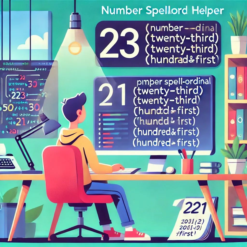 Convert Numbers to Ordinal Words in Laravel