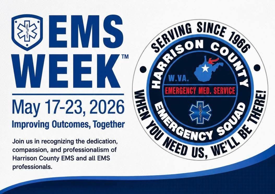 EMS Week 2026: Harrison County Emergency Squad Celebrates 60 Years of Service to the Community