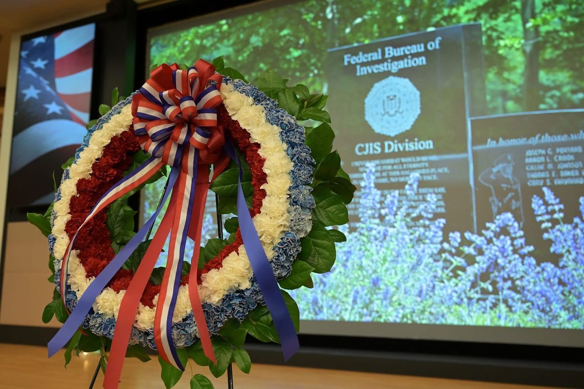 FBI CJIS hosts annual memorial ceremony honoring fallen West Virginia law enforcement officers
