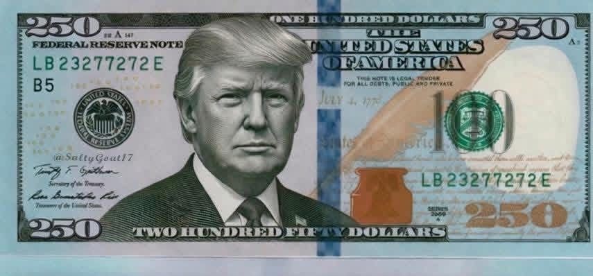 Could a $250 Bill Featuring President Trump Become Reality?