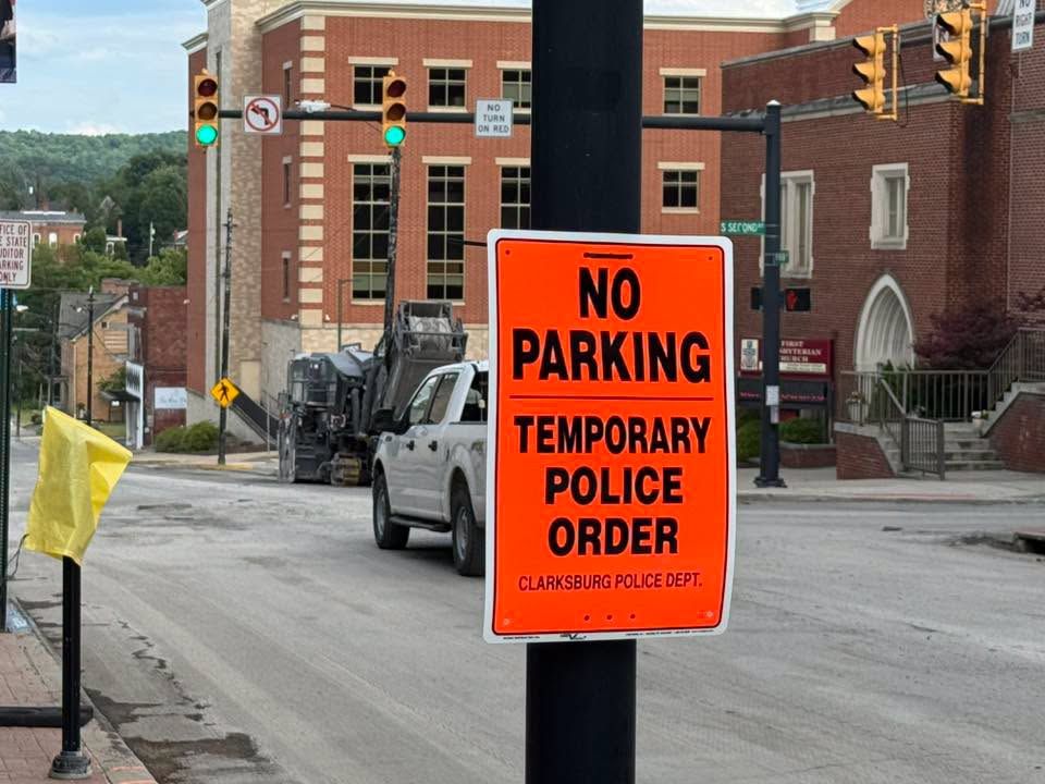 Roadway Improvements Continue in Downtown Clarksburg