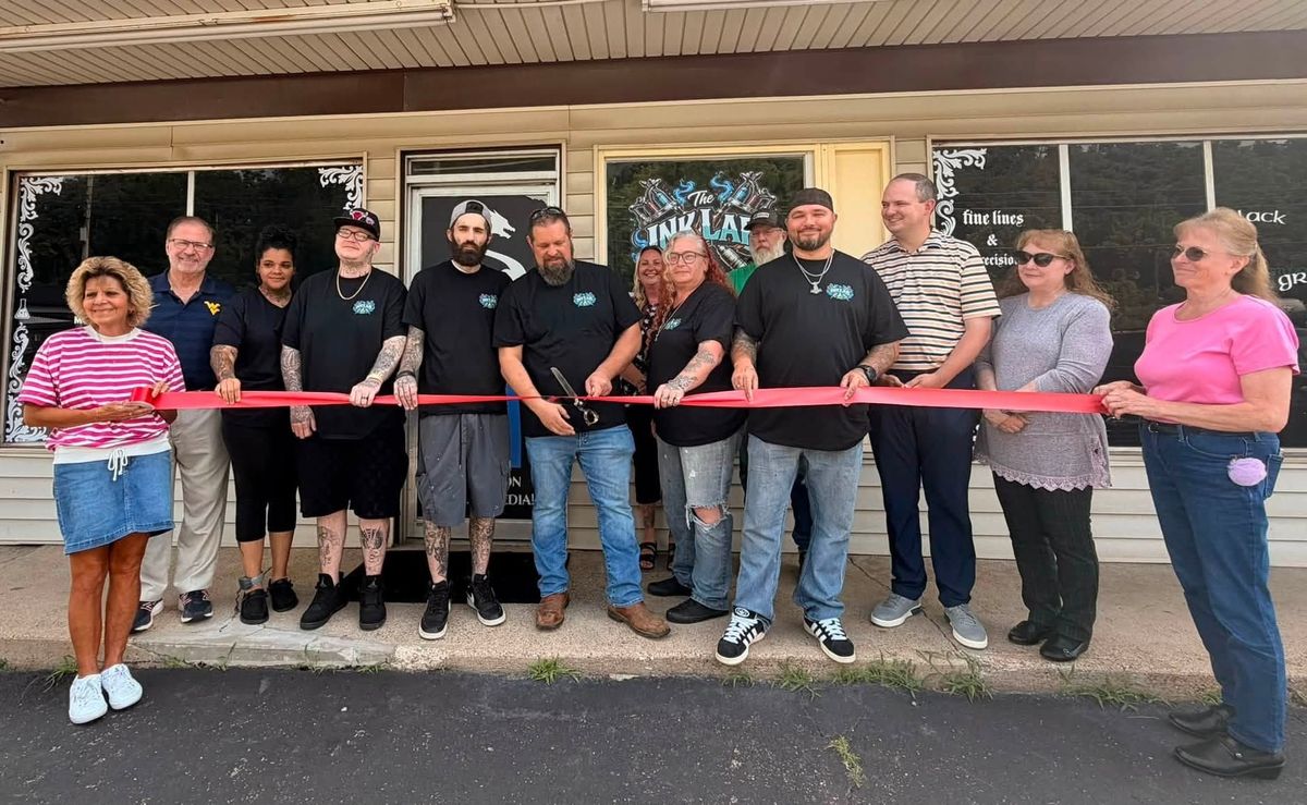 The Ink Lab Celebrates Grand Opening with Harrison County Chamber Ribbon Cutting