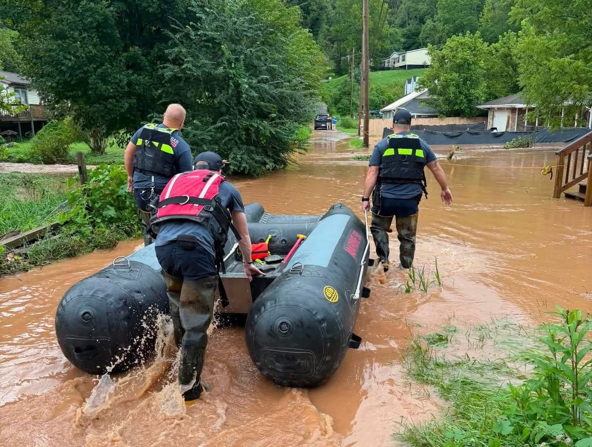 Flooding, Power Outages Spread Across West Virginia as Storms Continue Into Monday