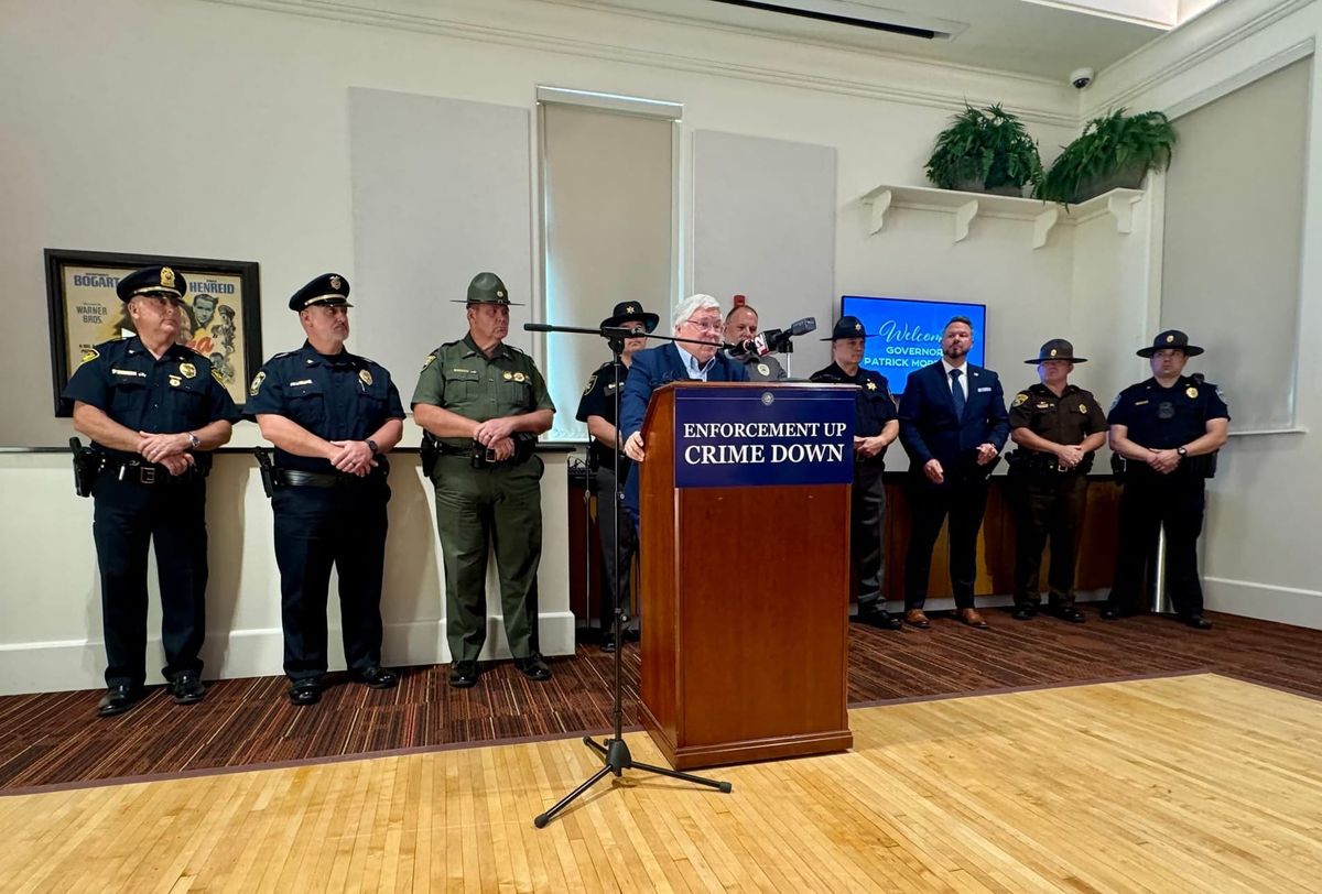 Morrisey Comes To Clarksburg To Report Declines In Violent Crime, Property Crime And Overdose Deaths