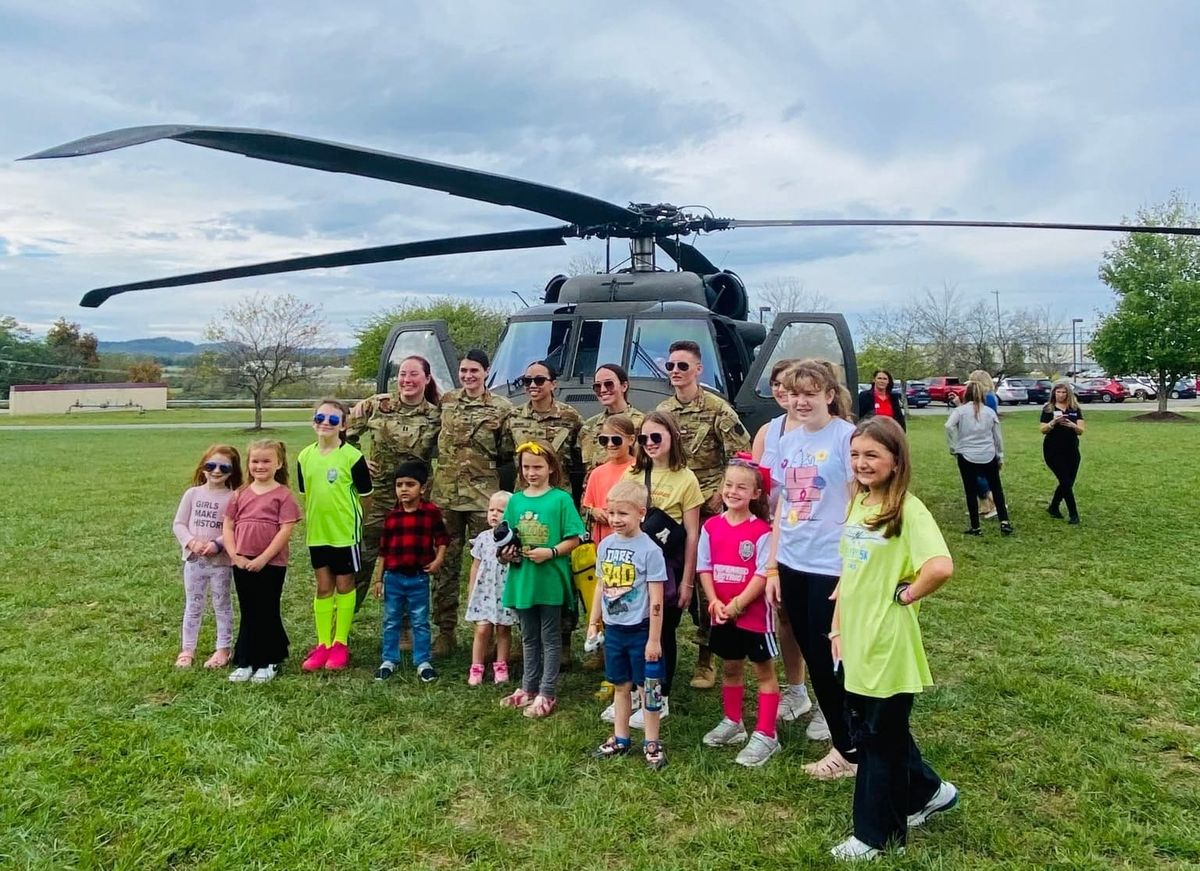 Black Hawk Helicopter Among Highlights of Girls in Aviation Day Saturday in Bridgeport