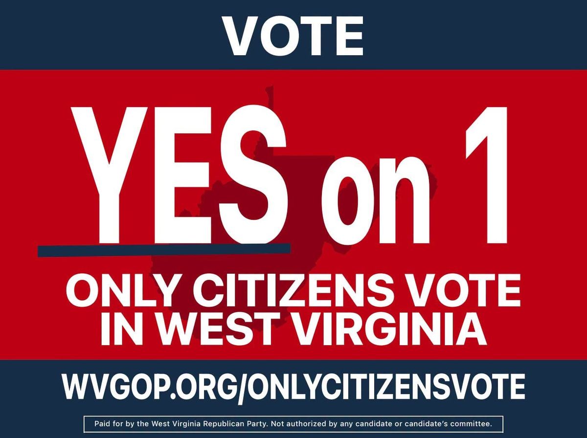 West Virginia Republicans Launch ‘Yes on 1’ Push Ahead of November Amendment Vote