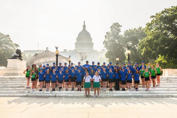 Robert C. Byrd High School Band Performs at John Philip Sousa Memorial After Fourth of July Parade Cancellation