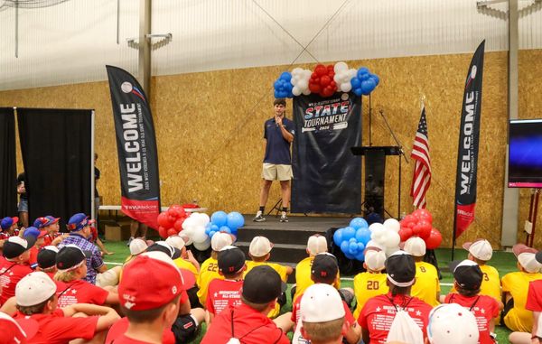 Bridgeport Native Ben McDougal Speaks to Little League All-Stars at State Tournament Opening Ceremonies