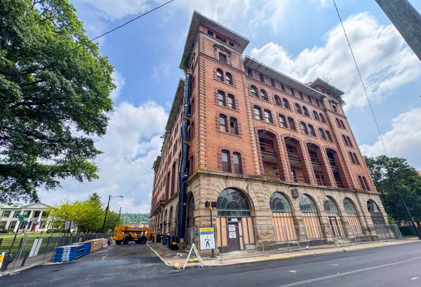 Construction Activity Begins at Former Waldo Hotel in Downtown Clarksburg