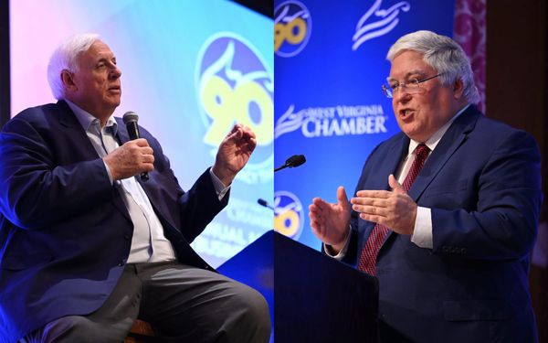 Justice Considers Return to Governor’s Race as He, Morrisey Tout West Virginia’s Economic Future at Business Summit