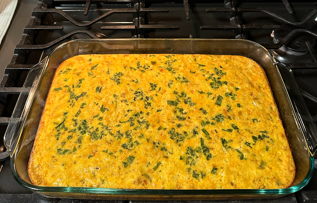 Easy High Protein Breakfast Bake