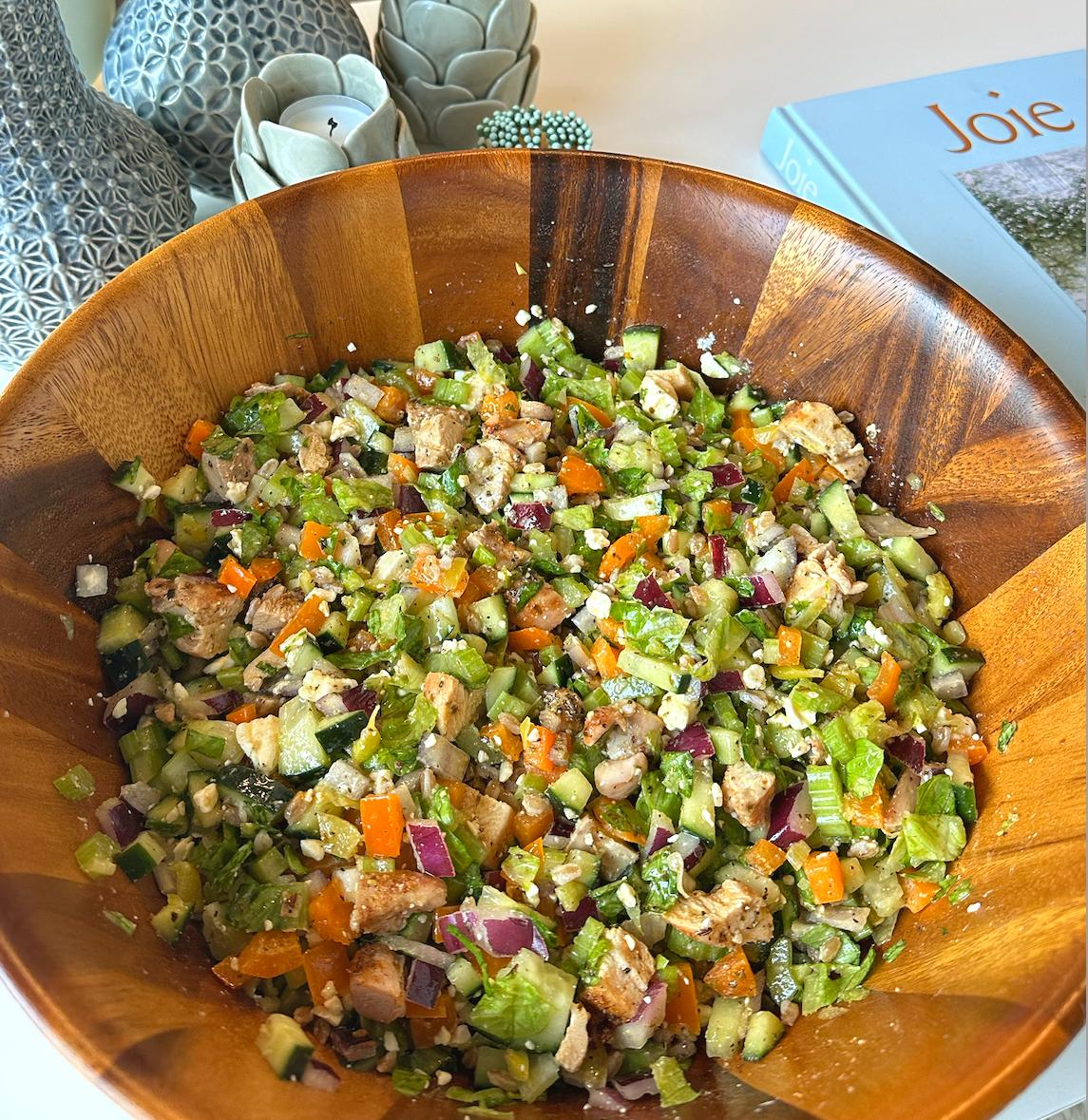 Mediterranean-Inspired Chopped Salad
