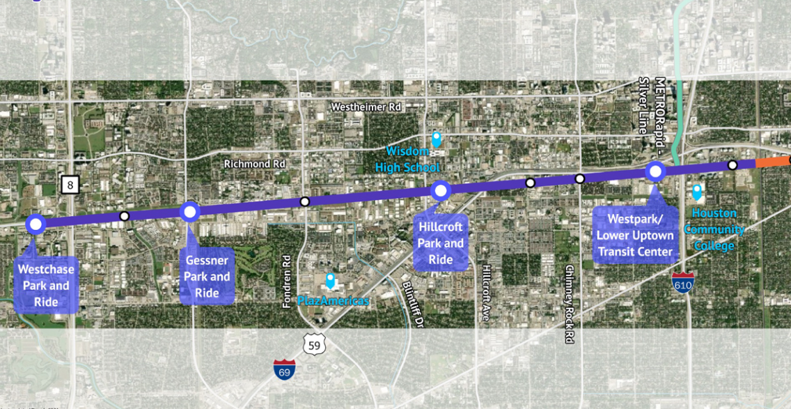 METRO Postponing University Corridor Line; Gulfton Corridor Still on the Table