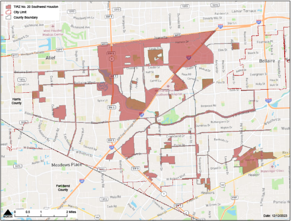 Demystifying SW Houston's Government: What Does TIRZ 20 Do?