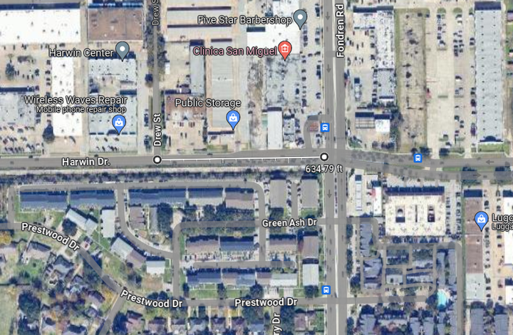 Harwin Drive Improvement Plan: TIRZ #20 Holding Public Meeting on 8/15