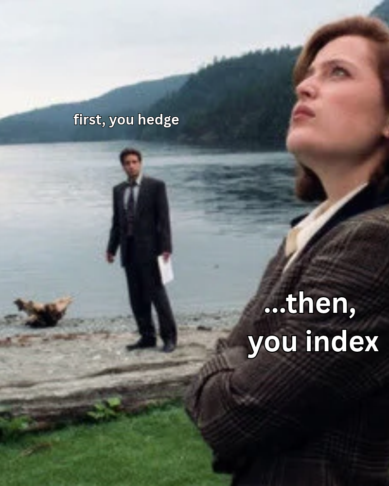 Replicating an exchange fund using options and a brokerage account