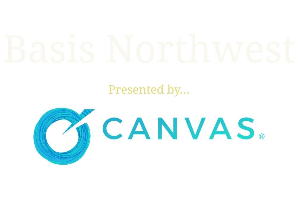 Cartoon marking Canvas of Franklin Templeton as anchor sponsor of the Basis Northwest tax-aware conference