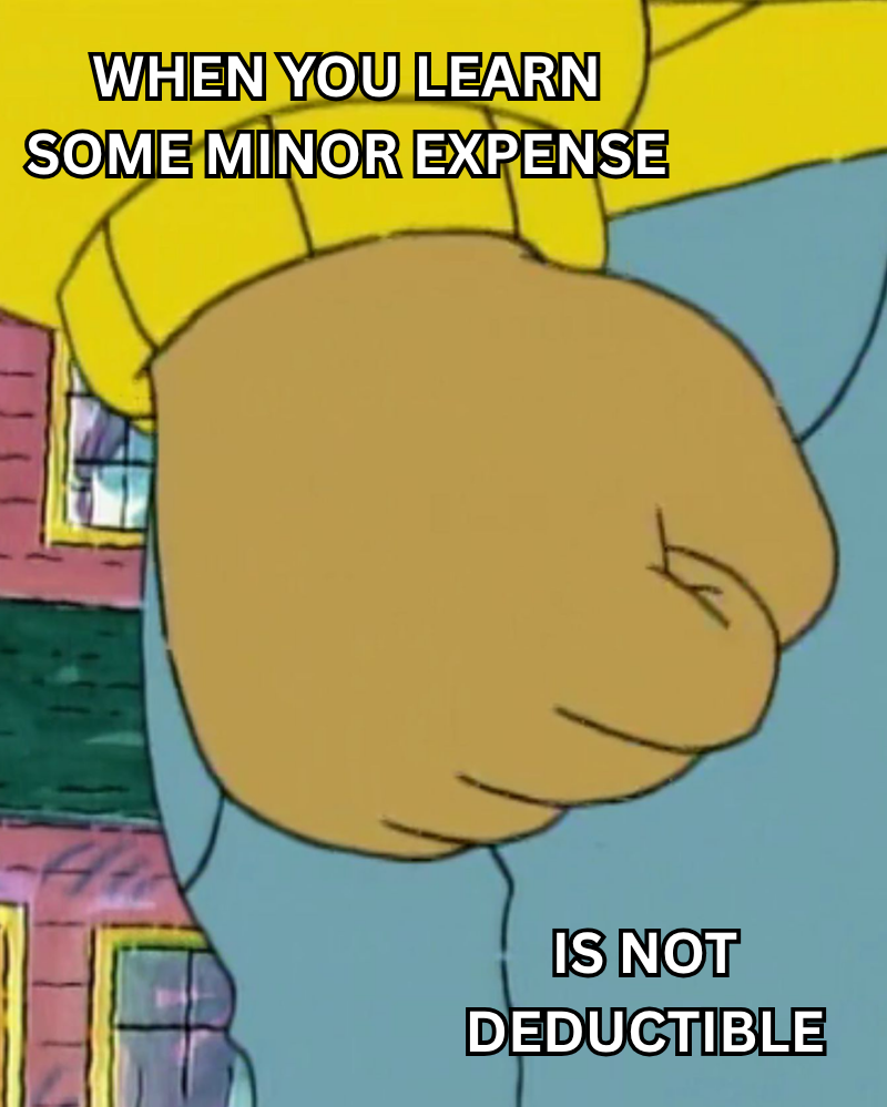 Small nondeductible expenses adding up as paper cuts while advisers learn tax-aware long/short reporting