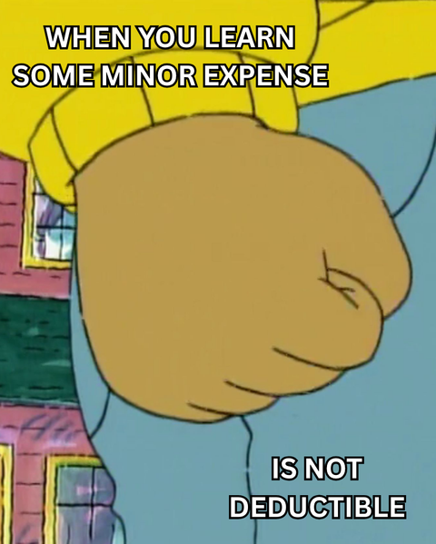 Small nondeductible expenses adding up as paper cuts while advisers learn tax-aware long/short reporting