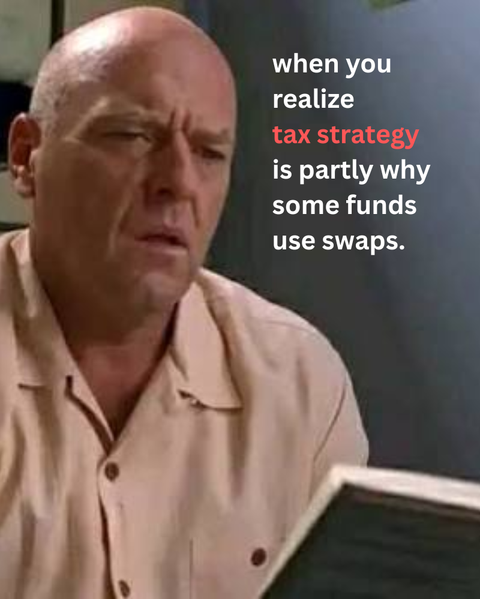 A little tax strategy in your fund's swap positions