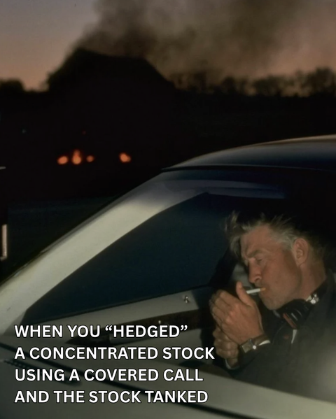 Covered calls for managing concentrated stock?