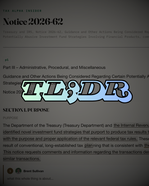 IRS names "subject transactions" and rules against abusive §351 ETF conversions [annotated]