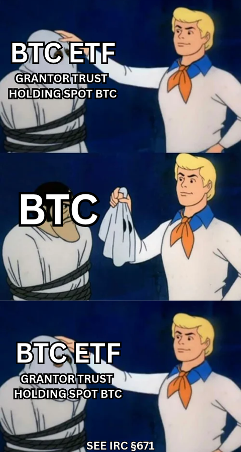 Why BTC into an ETF is probably a tax nothingburger