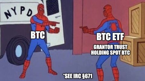 The Albatross: Why transfer BTC into an ETF? (Part 1 of 2)