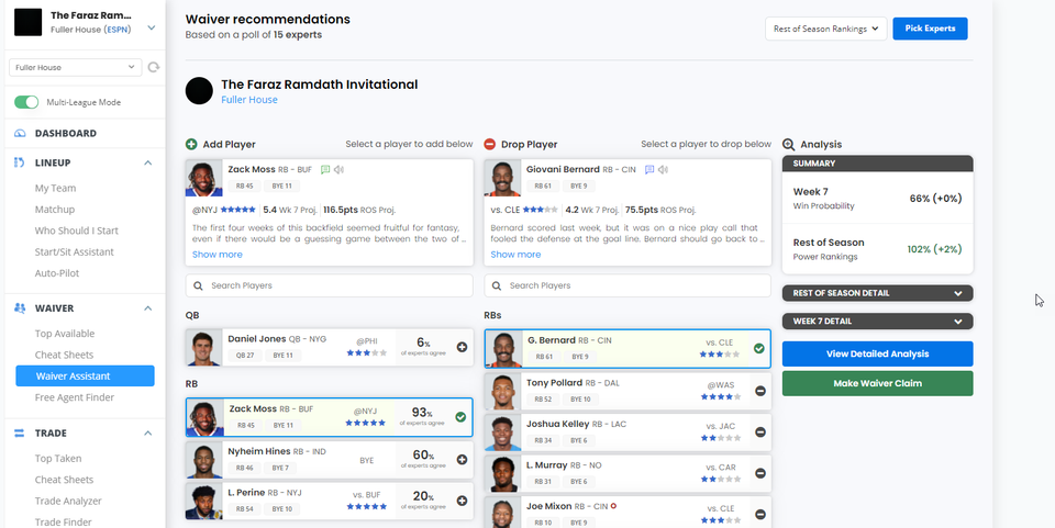 [10/23/2020] Waiver Assistant Update: Enhanced Design, Refined Analysis