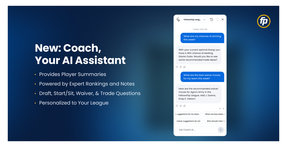 Introducing Coach: Your Ultimate Fantasy Football Assistant