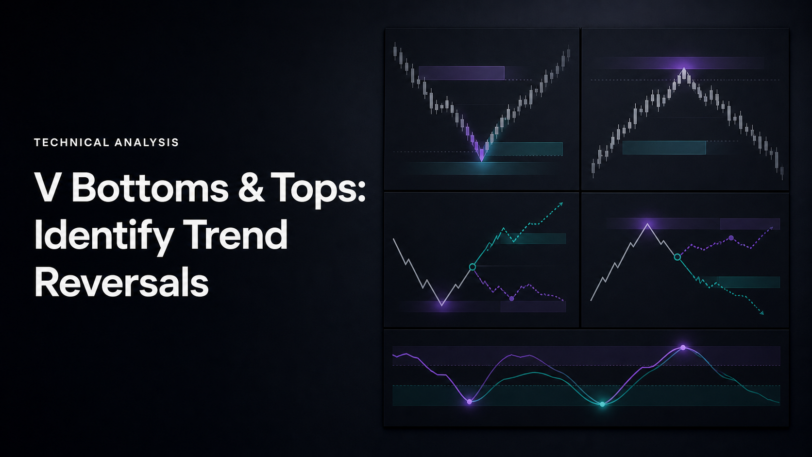 V Bottoms & Tops: Identify Trend Reversals