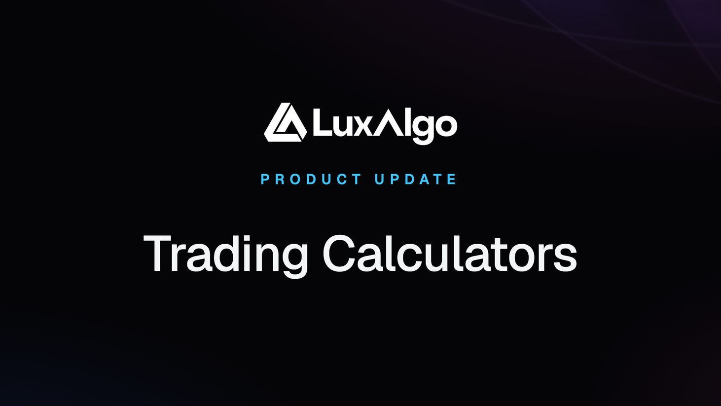 LuxAlgo’s Trading and Investing Calculators