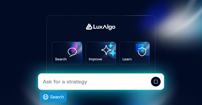 New Web Search for LuxAlgo's AI Backtesting Platform