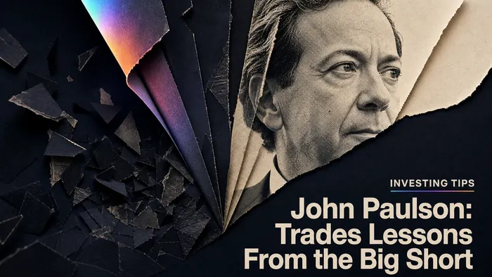 John Paulson: Trades Lessons From the Big Short